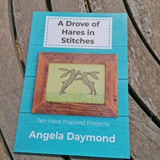 A Drove of Hares in Stitches