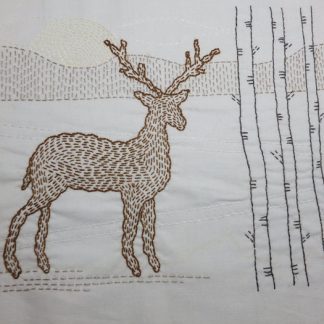 Winter Stag Kantha Kit