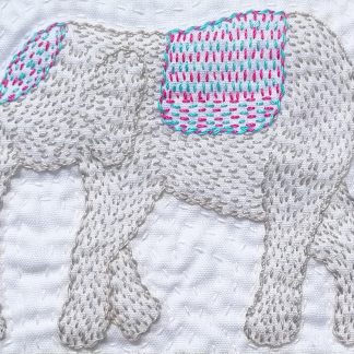 Elephant Mini Kantha Kit