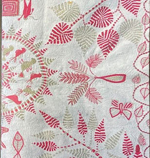 Notebook with Printed Kantha Cover