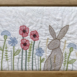 Hedgerow Hare Kantha Kit
