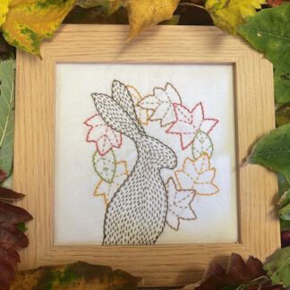 Autumn Wreath Mini Kantha Kit
